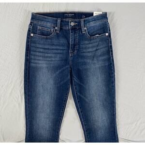 Lucky Brand AVA Mid Rise Skinny Lightweight Stretch Denim Jeans. Women's 28R NWT